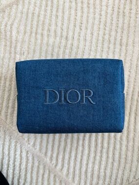 ✨NEW✨ Dior Beauty Denim Cosmetics Pouch